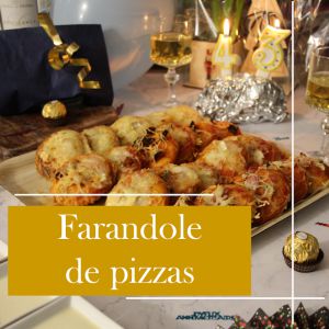 Recette Farandole de mini pizzas maison : la recette parfaite pour un apéro d'anniversaire inoubliable