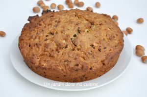 Recette Gâteau noisettes mascarpone pépites de chocolat