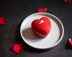 Recette Entremets coeur Saint Valentin