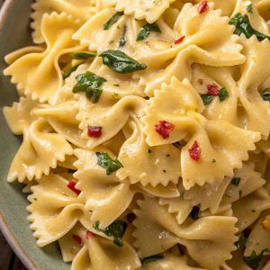 Recette 4-Ingredient Creamy Chili Crisp Pasta