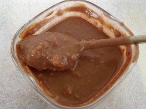 Recette Yaourts maison cacao et leur crumble protéiné de soja (pour 8 pots)