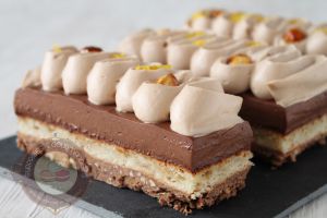 Recette Entremets chocola’thé bergamote et gianduja