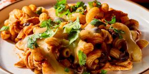 Recette Chicken Enchilada Pasta Bake