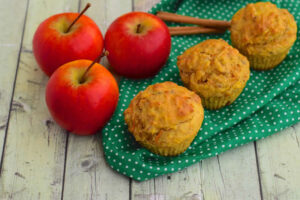 Recette Muffins aux pommes: Légers et très moelleux