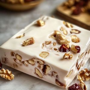Recette Nougat Glacé Délicieux : Recette Facile et Rapide
