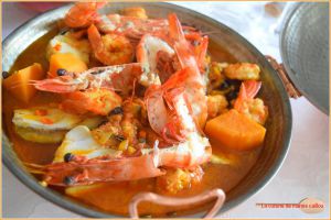 Recette Cataplane de viande et fruits de mer...un plat  Terre et Mer tout droit venu du Portugal