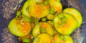 Recette Spicy Cucumber Salad