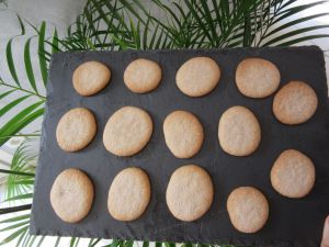 Recette Biscuits amandes et aquafalba (jus de haricots rouges) ... recette vegan