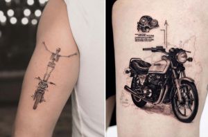 Recette Tatouage moto : 30 idées et inspirations de tattoo