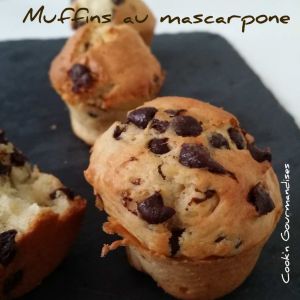Recette Muffins moelleuses au mascarpone