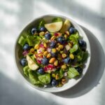 Recette Blueberry Pistachio Spring Salad