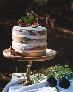 Recette Naked Cake vegan aux figues