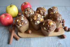 Recette Muffins pommes-noisettes à la multi-délices