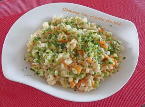 Recette Comme un risotto de blé