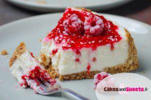 Recette Cheesecake au fromage à pâte molle et coulis de fruits rouges