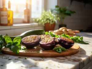 Recette Aubergines grillées au four : cuisine saine et délices gourmands