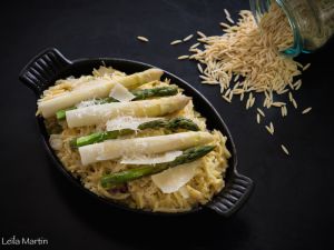 Recette Risotto de pépinettes d’Alsace aux asperges