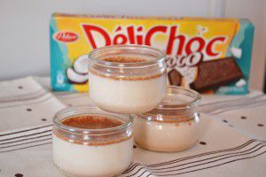 Recette Yaourt au délichoc coco