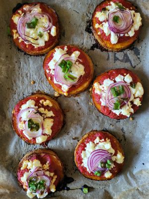 Recette Mini pizza de butternut