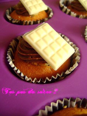 Recette Cupcakes à la pâte à tartiner pétillante Kipety
