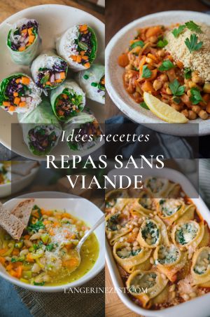 Recette Idées pour des repas sans viande – 50 Recettes végétariennes