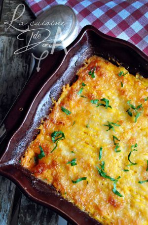 Recette Parmentier à la butternut