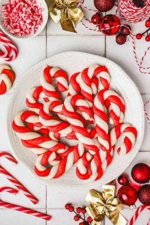 Recette Biscuits Candy Cane "Canne à sucre"