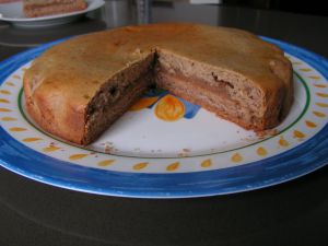 Recette Gâteau farci à la crème de marrons