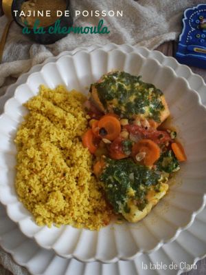 Recette Tajine de poisson à la chermoula