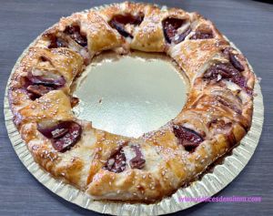 Recette Tarte soleil aux figues et au chèvre