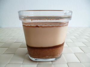 Recette Yaourts bifidus maison allégés au chocolat au lait et aux fibres de maïs (sans sucre)