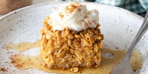 Recette Pumpkin Baked Oatmeal