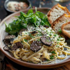 Recette Pâtes à la truffe et parmesan : la recette savoureuse