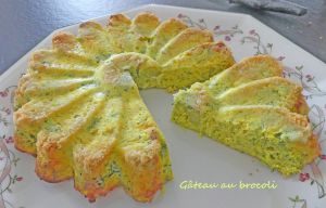 Recette Gâteau au brocoli