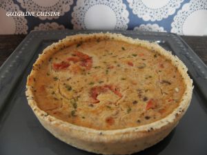 Recette Quiche aux sardines & citron