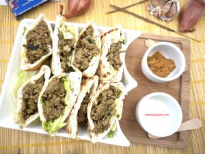 Recette Naan sandwich boeuf