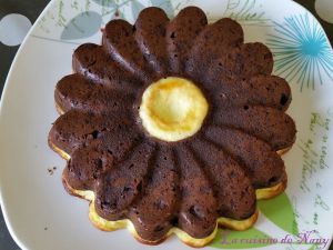 Recette Fleur bicouche chocolat - mascarpone