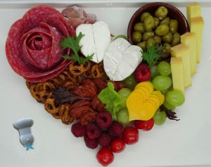 Recette Planche apéro St Valentin 2023