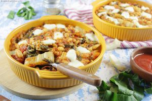 Recette Gratin de Blettes hyperprotéiné au Tofu et aux Haricots Coco