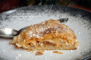 Recette Tourte aux pommes & cannelle