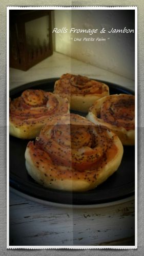 Recette Rolls Jambon & Fromage