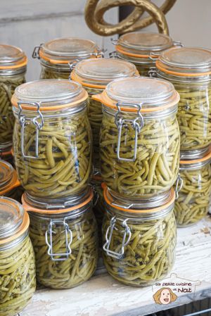 Recette Conserves de haricots verts