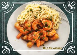 Recette Crevettes au miel et à l’ail