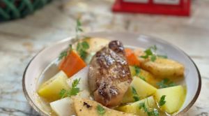 Recette POT-AU-FEU DE FOIE GRAS de Cyril Lignac dans Tous en cuisine