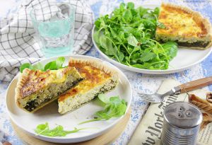 Recette Quiche à l'Oseille et aux Deux Saumons