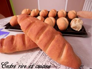 Recette Baguettes viennoises (ou petits pains) : the recette à conserver précieusement