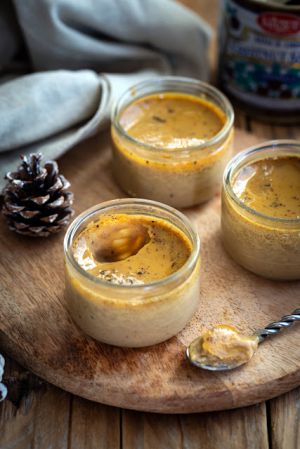 Recette Petites crèmes aux marrons