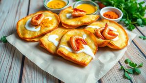 Recette Mini-Crêpes Vietnamiennes aux Crevettes (Bánh Khọt)