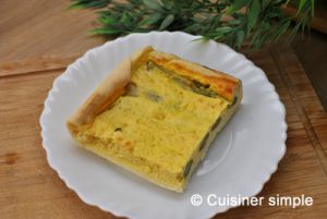 Recette Quiche aux asperges et ricotta