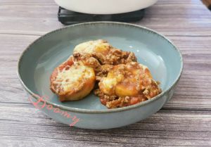 Recette Gratin d'artichauts à la bolognaise